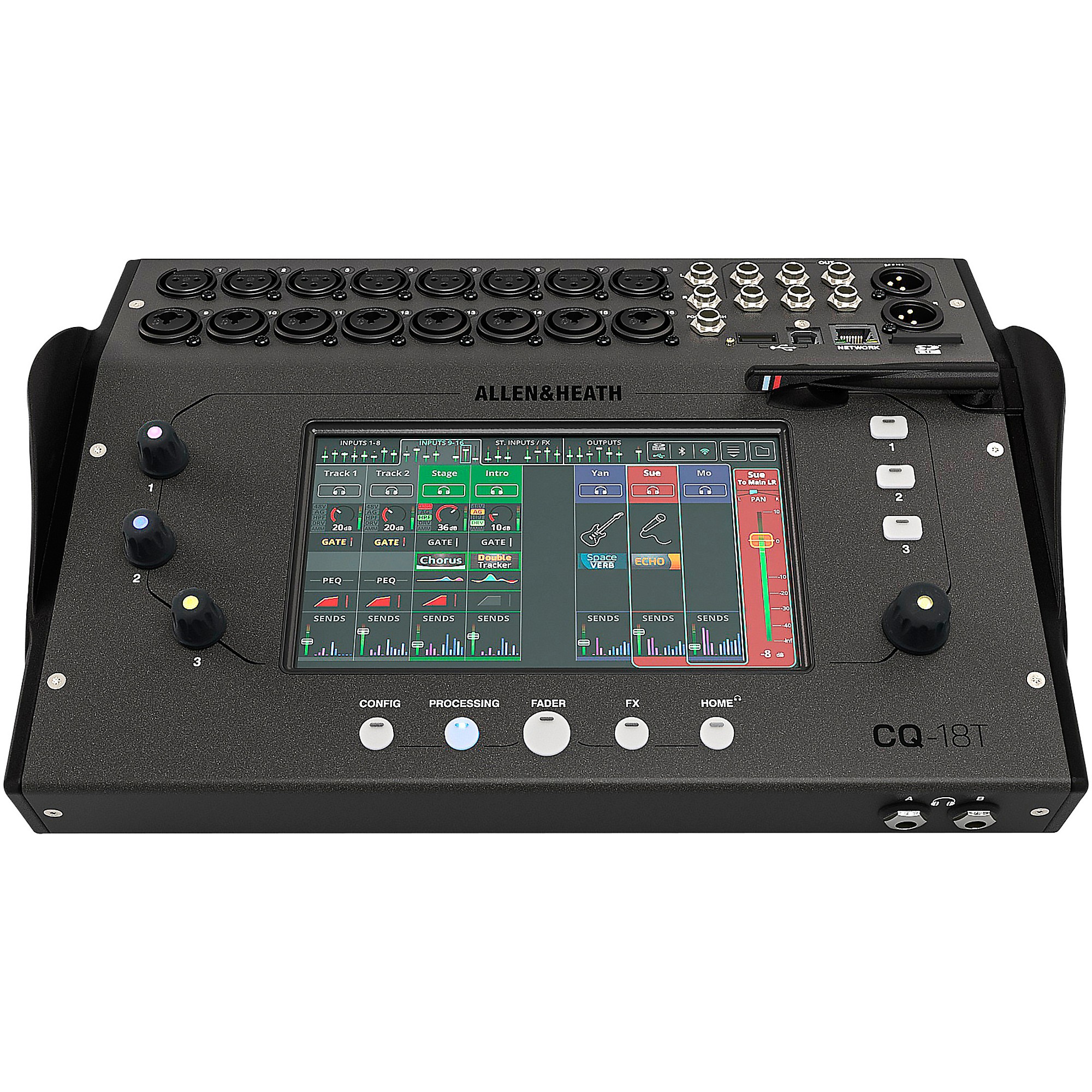 デジタルミキサー ALLEN&HEATH CQ-18T Allen & Heath CQ-18T Digital Mixer With 7