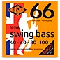 Rotosound SM66 Swing Bass Stainless Steel Bass Guitar Strings - Hybrid Gauge (40 - 100) thumbnail