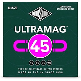 Rotosound Ultramag Bass Guitar Strings (45 - 105)