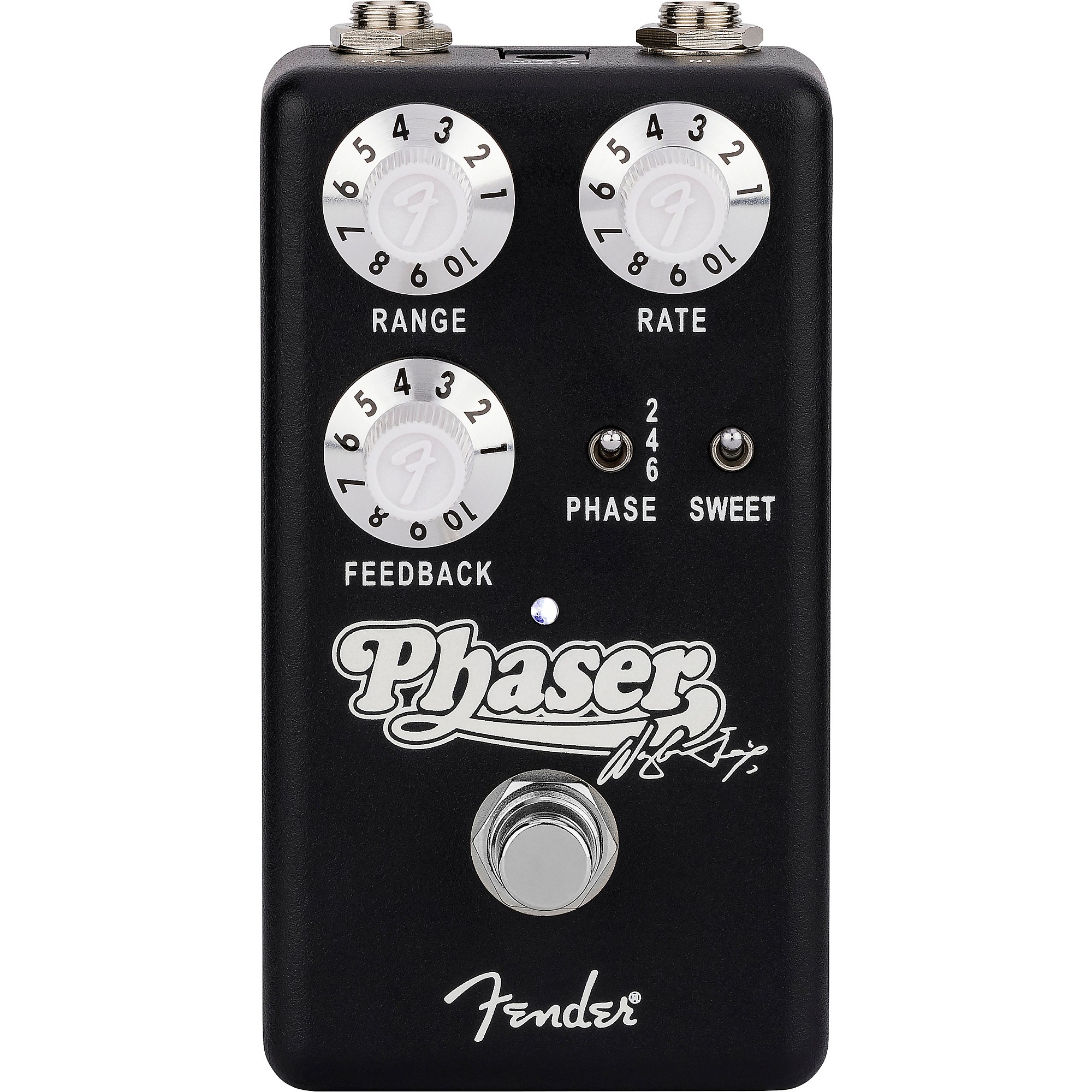 Fender Waylon Jennings Phaser Effects Pedal Black | Guitar Center