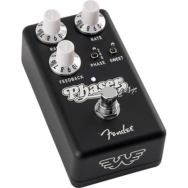 Fender Waylon Jennings Phaser Effects Pedal Black