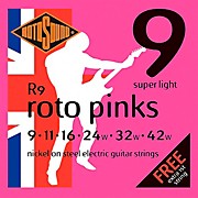 Rotosound R9 Nickel Super Light Electric Guitar Strings 09 42 for sale