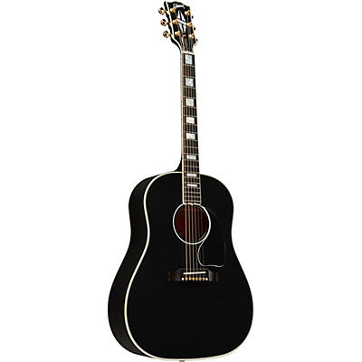 Gibson J-45 Custom Acoustic-Electric Guitar Ebony for sale