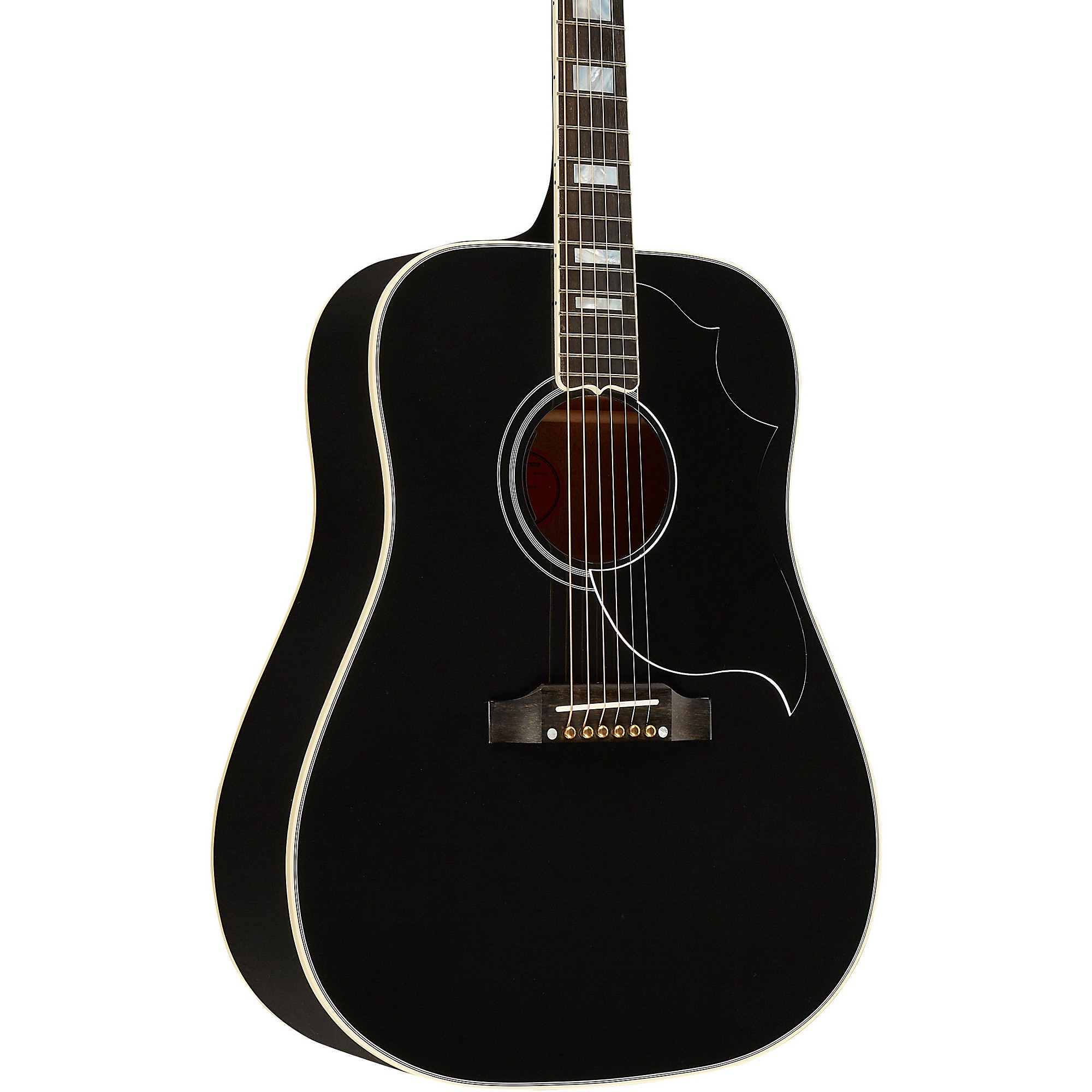 Platinum Gibson Hummingbird Custom Acoustic-Electric Guitar Ebony