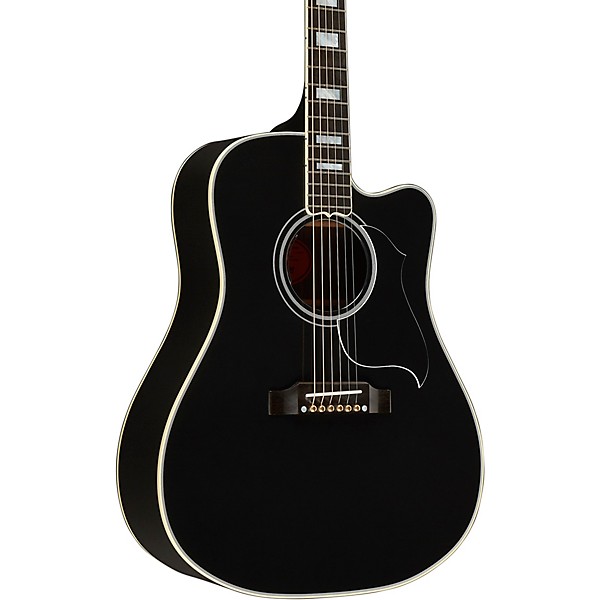 Open Box Gibson Songwriter EC Custom Acoustic-Electric Guitar Level 2 Ebony 197881150006