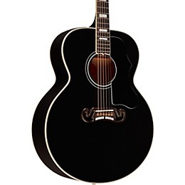 Open Box Gibson SJ-200 Custom Acoustic-Electric Guitar Level 2 Ebony 197881140366