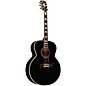 Open Box Gibson SJ-200 Custom Acoustic-Electric Guitar Level 2 Ebony 197881140366