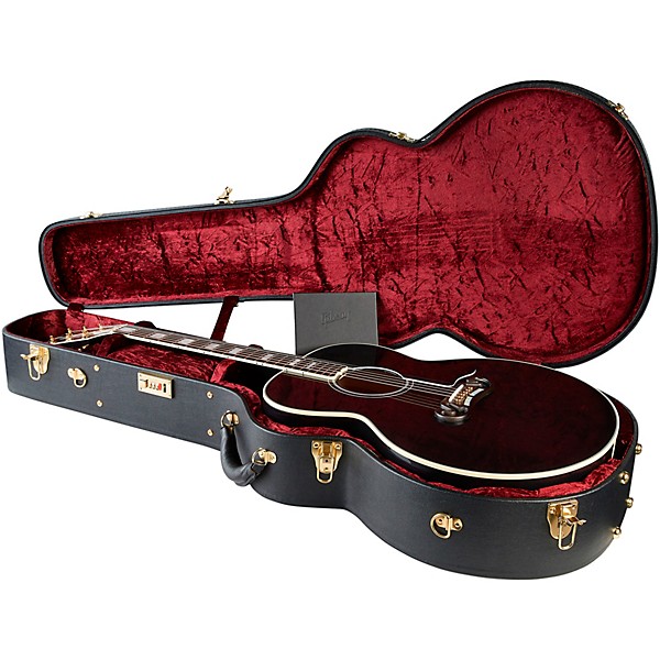 Gibson SJ-200 Custom Acoustic-Electric Guitar Ebony