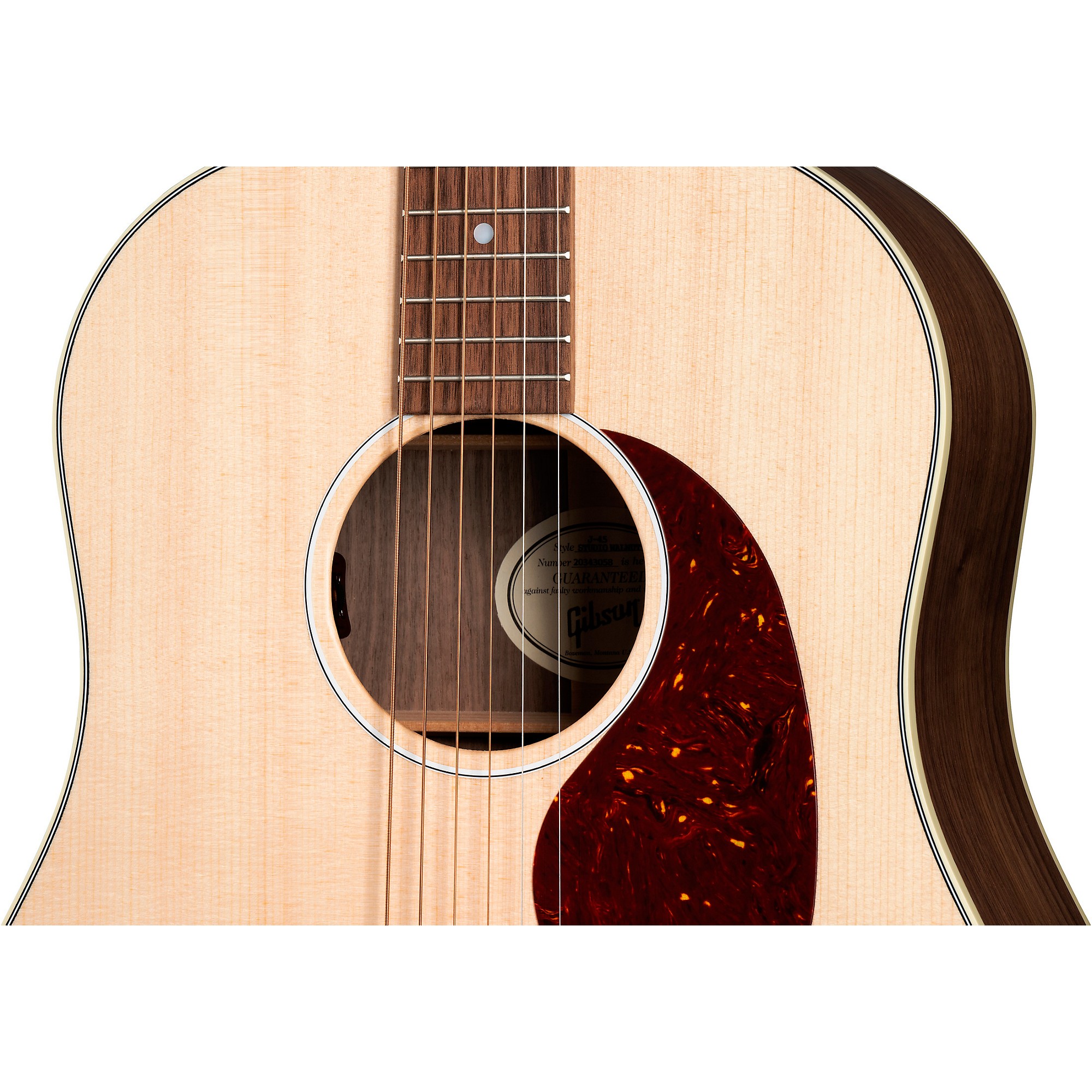 Gibson J-45 Studio Walnut Acoustic-Electric Guitar Natural