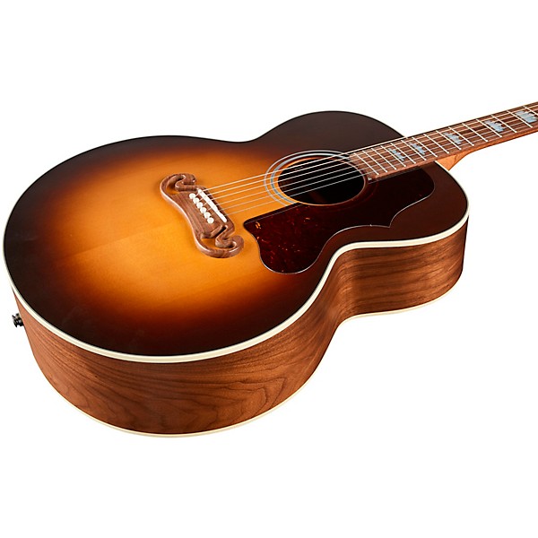 Gibson SJ-200 Studio Walnut Acoustic-Electric Guitar Walnut Burst