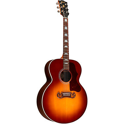 Gibson Sj-200 Studio Rosewood Acoustic-Electric Guitar Rosewood Burst for sale