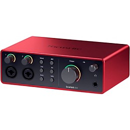 Focusrite Scarlett 4i4 USB-C Audio Interface Gen 4