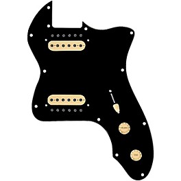 920d Custom 72 Thinline Tele ... 920d Custom 72 Thinline Tele Loaded Pickguard With Uncovered Aged Roughneck Humbuckers Black