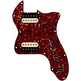 920d Custom 72 Thinline T... 920d Custom 72 Thinline Tele Loaded Pickguard With Uncovered Black Roughneck Humbuckers Tortoise