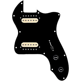 920d Custom 72 Thinline Tele Loaded Pickguard With Uncovered Black Roughneck Humbuckers Black