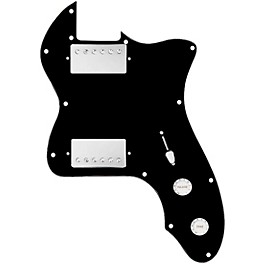 920d Custom 72 Thinline... 920d Custom 72 Thinline Tele Loaded Pickguard With Nickel Roughneck Humbuckers & White Knobs Black