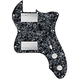 920d Custom 72 Thinline Tele Lo... 920d Custom 72 Thinline Tele Loaded Pickguard With Nickel Cool Kids Humbuckers Black Pearl