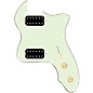 920d Custom 72 Thinline Tele Loaded Pickguard With Uncovered Cool Kids Humbuckers & Aged White Knobs Mint Green thumbnail