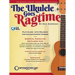 Centerstream Publishing The Ukulele Goes Ragtime Book/Online Audio