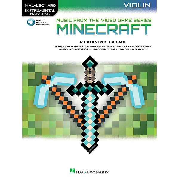 Hal Leonard Minecraft - Music From the Video Game Series Play-Along Book/Online Audio for Violin