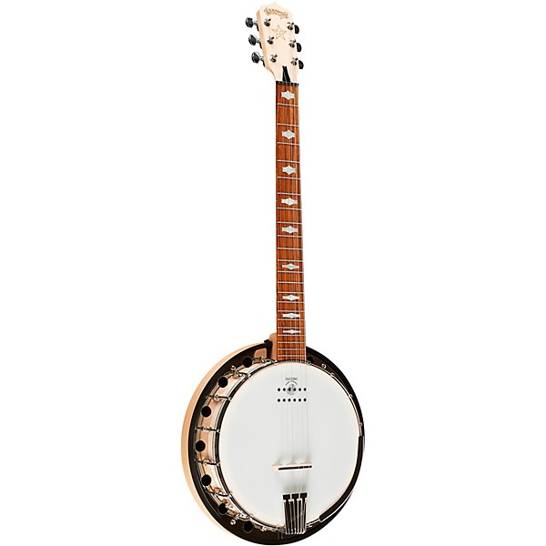 Deering Goodtime Left-Handed 6-String Acoustic-Electric Resonator Banjo