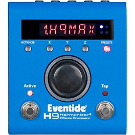 Open Box Eventide H9 MAX Blue Guitar Multi-Effects Pedal Level 1 Blue