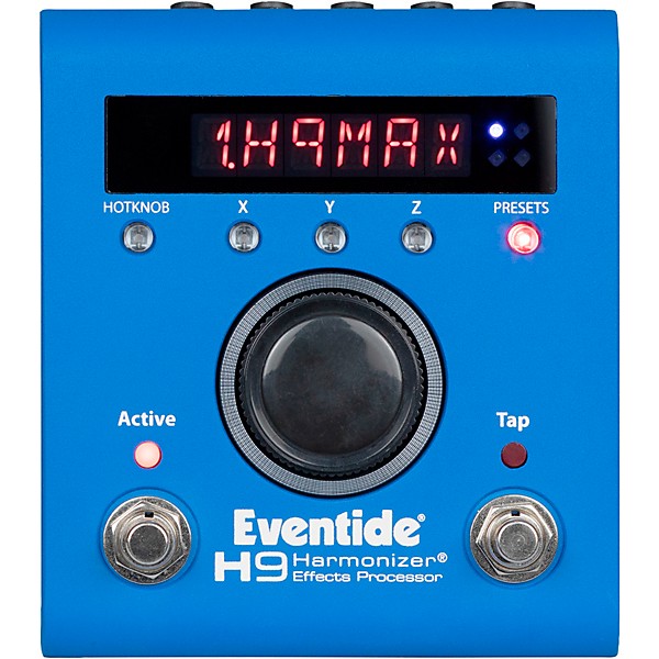 Open Box Eventide H9 MAX Blue Guitar Multi-Effects Pedal Level 2 Blue 197881123994