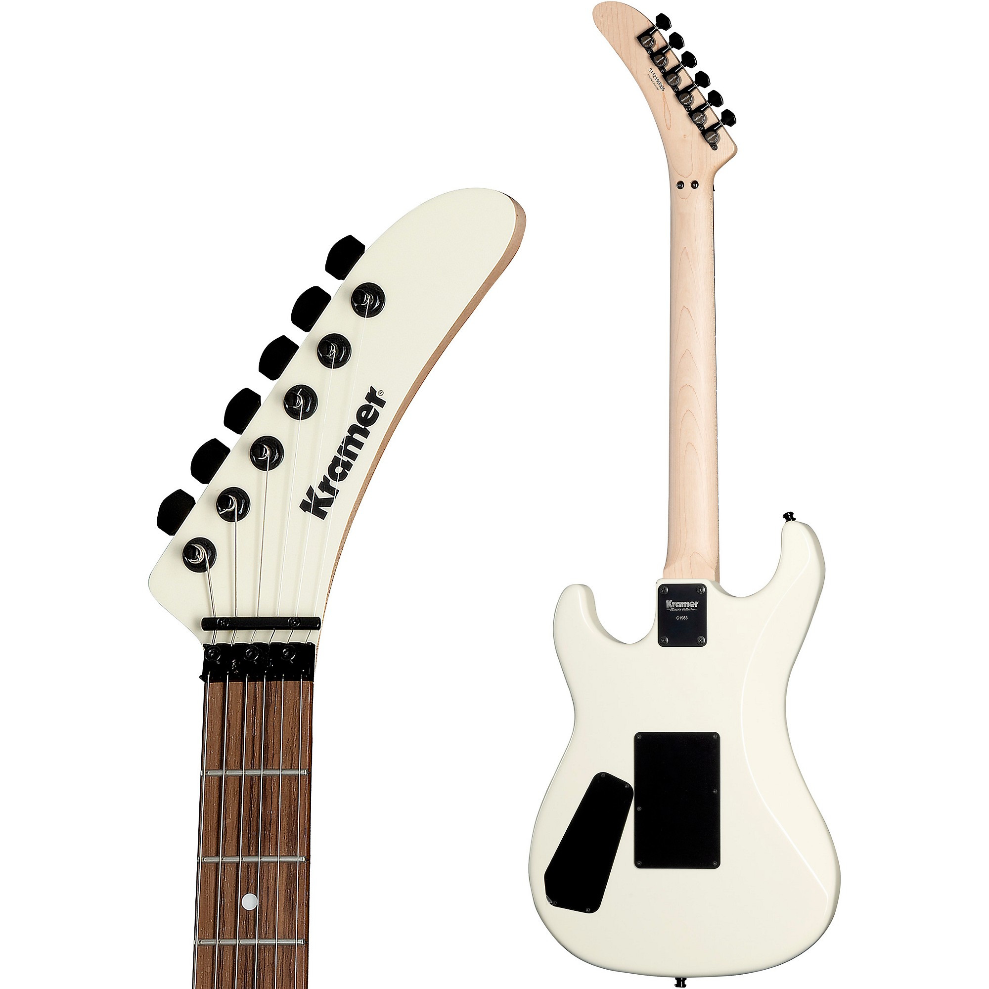 Kramer 1983 Baretta Reissue Electric Guitar Classic White