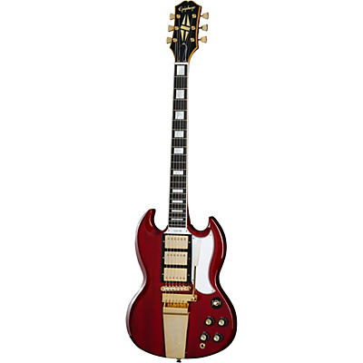 Epiphone Joe Bonamassa 1963 Sg Custom Electric Guitar Dark Wine Red for sale
