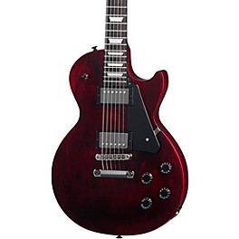 Gibson Les Paul Modern Studio Electric Guitar Worn White Gibson Les Paul Modern Studio Electric Guitar Wine Red Satin