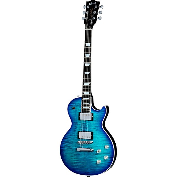Gibson Les Paul Modern Figured Electric Guitar Cobalt Burst