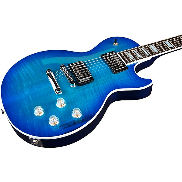 Gibson Les Paul Modern Figured Electric Guitar Cobalt Burst