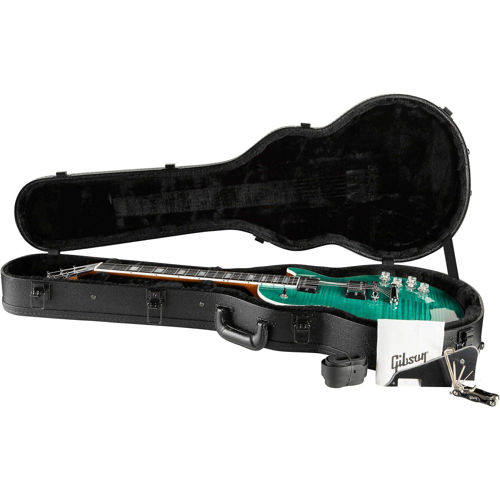 ＴＭＧＥ×ＴＦＯＡ Open Box Gibson Les Paul Modern Figured Electric Guitar Seafoam