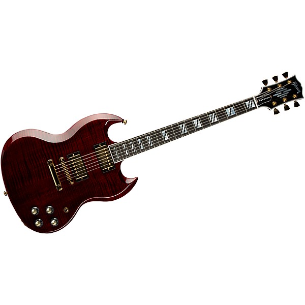 Open Box Gibson SG Supreme Electric Guitar Level 2 Wine Red 197881141011