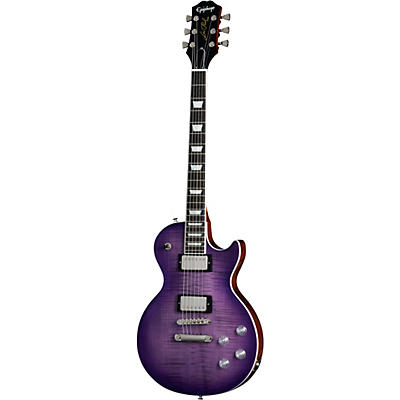 Epiphone Les Paul Modern Figured Electric Guitar Purple Burst for sale