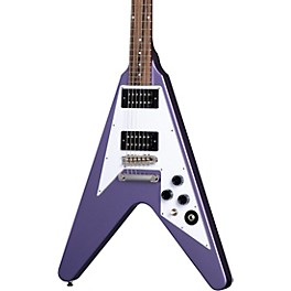 Epiphone Kirk Hammett 1979 Flying V Electric Guitar Pu... Epiphone Kirk Hammett 1979 Flying V Electric Guitar Purple Metallic