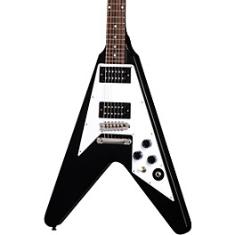 Blemished Epiphone Kirk Hammett 1979 Flying V Electric Guitar Level 2 Ebony 197881193652