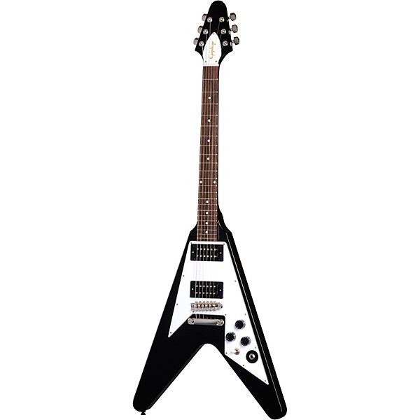 Epiphone Kirk Hammett 1979 Flying V Electric Guitar Ebony