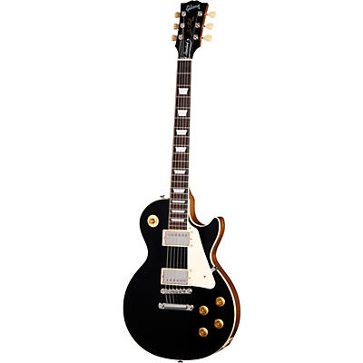 Gibson Les Paul Standard '50S Plain Top Electric Guitar Ebony for sale