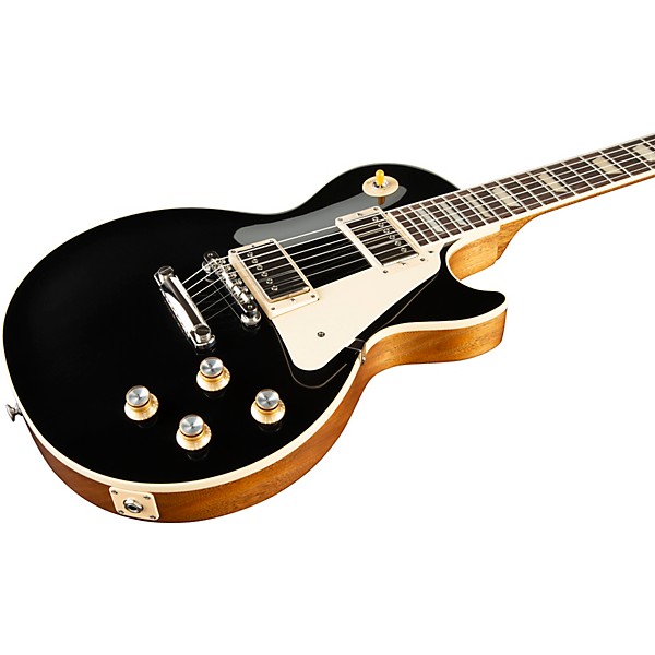 Gibson Les Paul Standard '60s Plain Top Electric Guitar Ebony