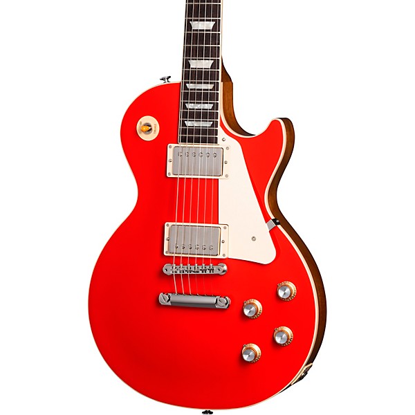 Gibson Les Paul Standard '60s Plain Top Electric Guitar Cardinal
