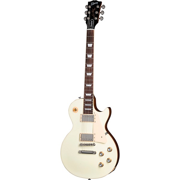 Gibson Les Paul Standard '60s Plain Top Electric Guitar Classic White