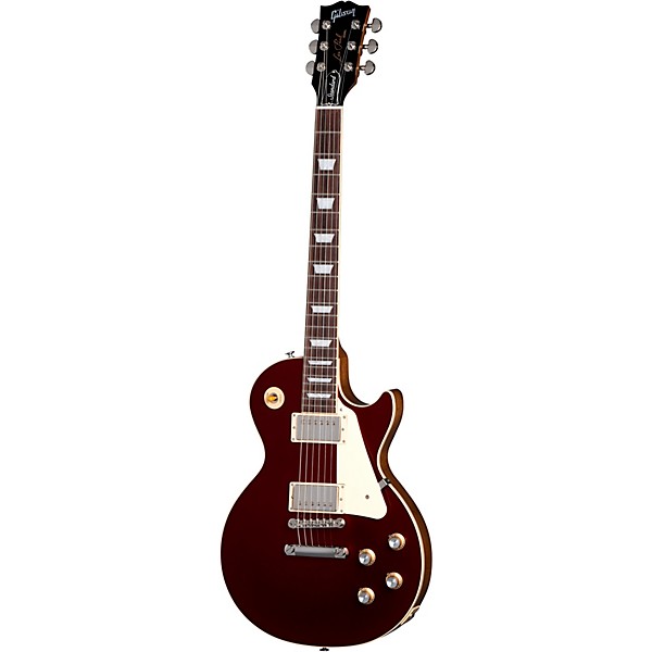 Gibson Les Paul Standard '60s Plain Top Electric Guitar Sparkling Burgundy