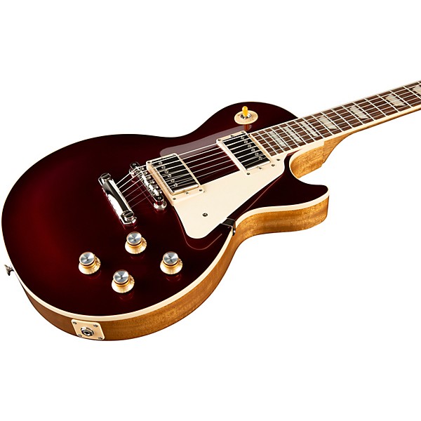 Gibson Les Paul Standard '60s Plain Top Electric Guitar Sparkling Burgundy