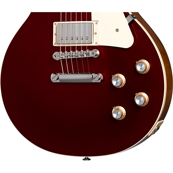 Gibson Les Paul Standard '60s Plain Top Electric Guitar Sparkling Burgundy