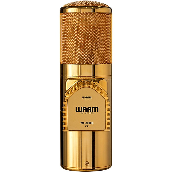 Warm Audio WA-8000G Large-Diaphragm Tube Condenser Microphone Gold