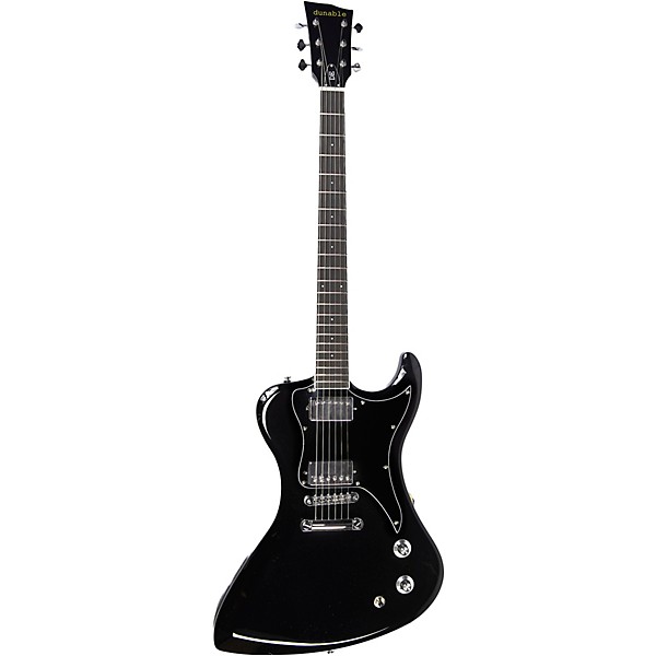 Dunable Guitars R2 DE Chrome Hardware Electric Guitar Gloss Black