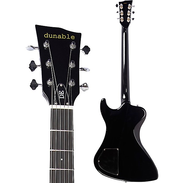 Dunable Guitars R2 DE Chrome Hardware Electric Guitar Gloss Black