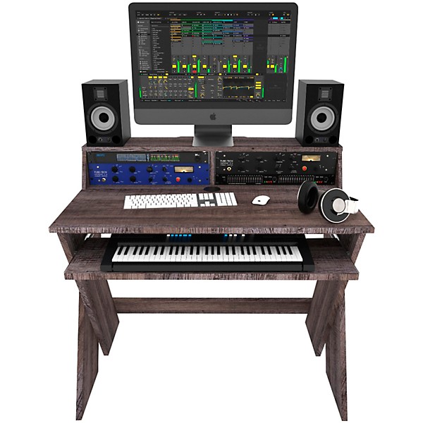 Glorious Studio Sound Desk Compact Walnut