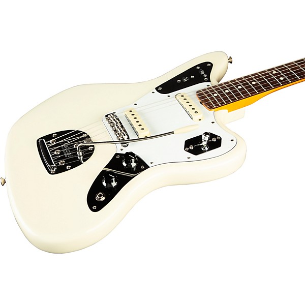 Fender Johnny Marr Jaguar Rosewood Fingerboard Electric Guitar Olympic White